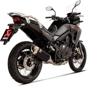 Motodíl Výfuk Akrapovič Slip-On Line (Titan) na Honda XL750 Transalp (23-25) černý
