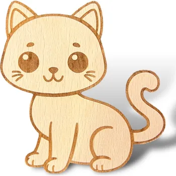 JarisWood Kočka větší Druh: Bez magnetu