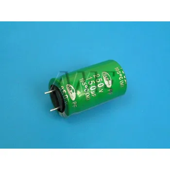 Kondenzátor 150uF/250V - 105°C Samwha PF / HEC ZT kondenzátor elektrolytický low ESR, high ripple currrent