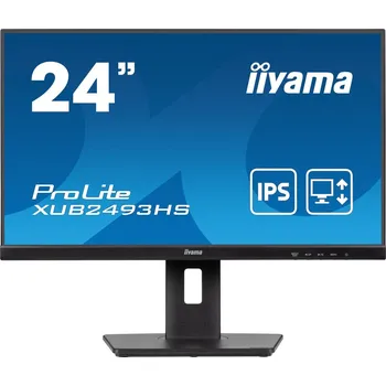 Počítač iiyama ProLite/XUB2493HS-B6/23,8"/IPS/FHD/100Hz/0,5ms/Black/3R