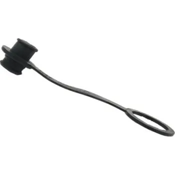 Hydraulický filtr Zátka rychlospojky zásuvky ISO 12,5 černá 6251