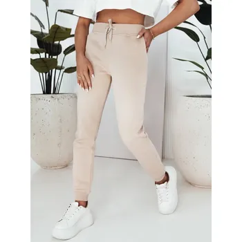 Dámské tepláky DSTREET VELARA BÉŽOVÁ XS