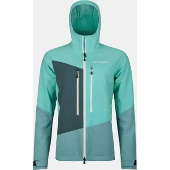 Dámská softshellová bunda Ortovox Westalpen Softshell Jacket W Barva: ice waterfall, Velikost: XS