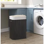 Koš na prádlo se 72 l | černý