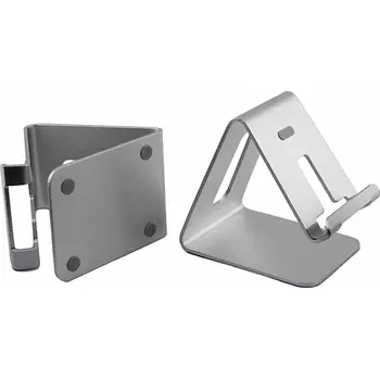 Selfie tyč Stojan na mobil kovový stříbrný AB-Silver