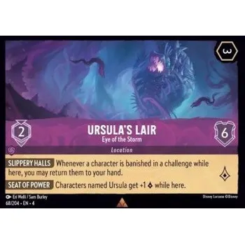 Sběratelská karetní hra URS 068/204 Ursula's Lair - Eye of the Storm Verze: NORMAL, Stav Produktu: Near Mint