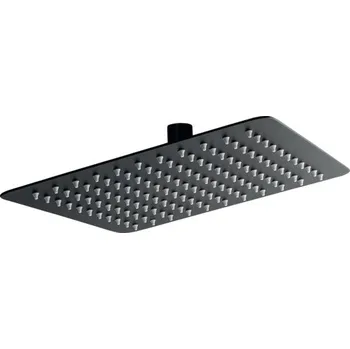 Sprchová hlavice Hlavová sprcha Novaservis 60 x 250 mm černá RUP/251,5