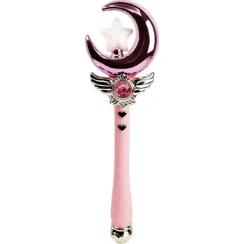 Hračka pro nejmenší Kouzelná hůlka růžová s měsíčkem Magic Princes