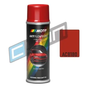 Barva ve spreji ŠKODA sprej AC8180 červená rallye 200 ml