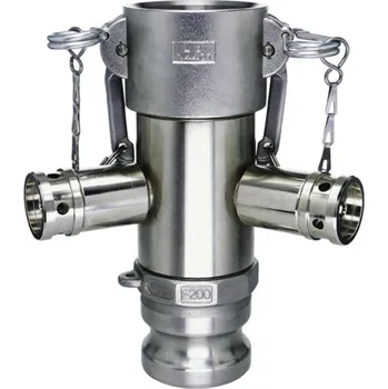 Hadicová spojka Lüdecke Adaptér vypouštěcí DN50