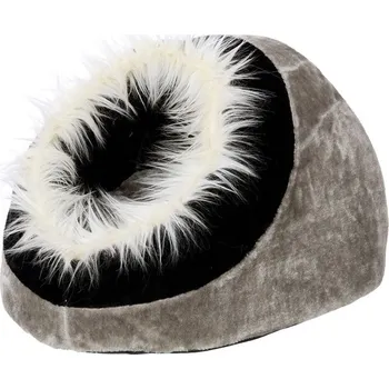 Hračka pro psa Iglú FLAMINGO Mandy černošedé 40x40x28cm