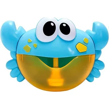 Hračka pro nejmenší Bublinkový krab vyrábí bublinky pěnu ve vaně modrý