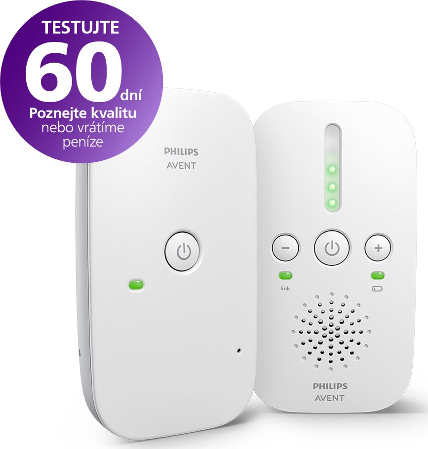 Philips AVENT Chůvička dětská audio SCD502/26