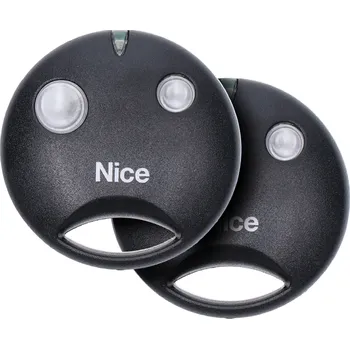 Smilo dálkový ovladač, Nice - vysílač 2-kanálový, plovoucí kód, 433,92 MHz