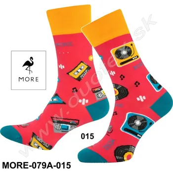 Pánské ponožky MORE Veselé ponožky More-079A-015 Barva: 15, Velikost: 43-46(29-30)