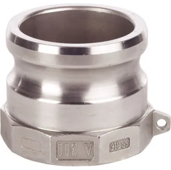 Fitinka LMC Vsuvka Kamlok, nerez, nástavec navařovací DN50