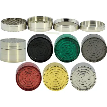 Humidor Remo 11311 Drtič tabáku 4x kov ∅5cm 6ks MIX