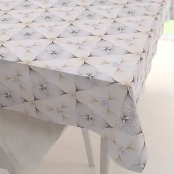 ubrus Dekorační obdélníkový ubrus PML-031 Designové geometrické obrazce na bílém 50x100 cm