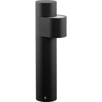 Venkovní osvětlení Černé kovové venkovní sloupkové LED světlo Nova Luce Aduro 35 cm