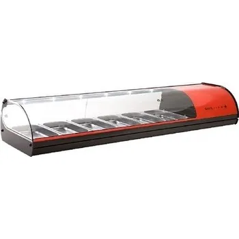 Stolní chlazená vitrína • V10x - černá, červená, stříbrná, ebenová, bílá