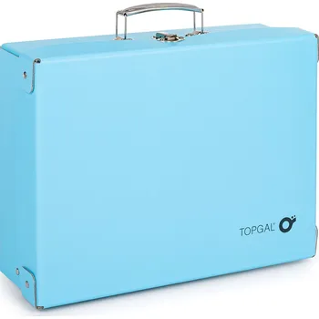 Školní kufřík Kufřík na výtvarné potřeby modrý Topgal CASE 24063