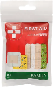 Náplast FIXAplast First Aid Family mix 36 ks