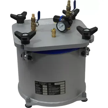 Vakuové čerpadlo TLAKOVÁ KOMORA 12,5L, OCEL PRÁŠKOVANÁ