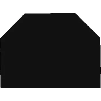 Kovo Kraus Plech pod kamna zkosený 800x800x1,5