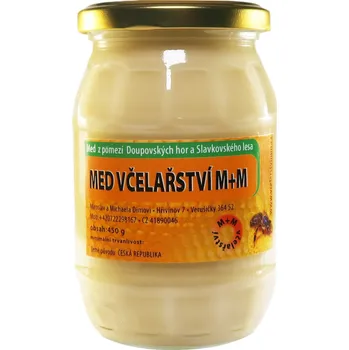 Včelařství M+M med pastový 450g
