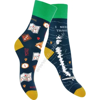 Pánské ponožky MORE Veselé ponožky More-078A-020 Barva: 20, Velikost: 35-38(23-25)