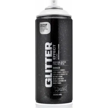 Barva ve spreji Montana Glitter effect 400 ml Barva: modrá