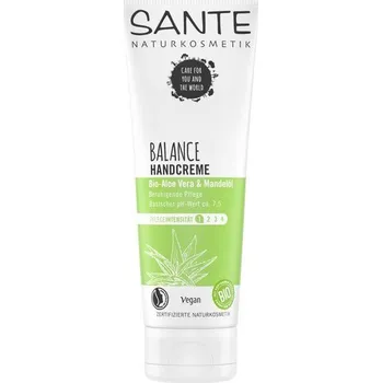 Péče o ruce Balance krém na ruce Bio Aloe & Mandlový olej Sante 75 ml
