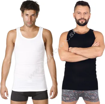 Pánské tílko EVONA Pánské tílko Egon Barva: čierna, Velikost: 58(XL)