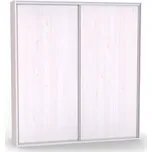 Dvoudveřová šatní skříň ONYX Dekor: Modřín latte, Šířka: 170 cm, Výška: 240 cm