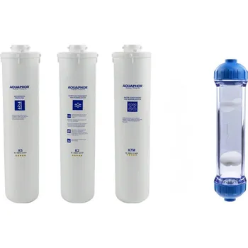 Ochranný vodní filtr Sada filtračních vložek Aquaphor K5-K2-K7M-pH+