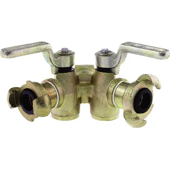 Vodovodní kohout Lüdecke Kohout kuželkový dvojitý DH 3/4", 2xKIM34