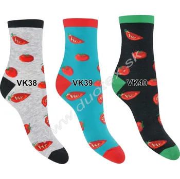 Dámské ponožky STEVEN Vzorované ponožky Steven-159-38 Barva: VK39-tyrkysová, Velikost: 38-40(25-26)