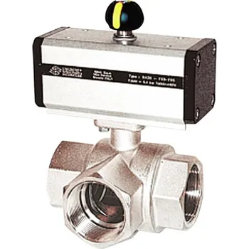 Vodovodní kohout Omal Kohout V153L+pneupohon DA 3/8"