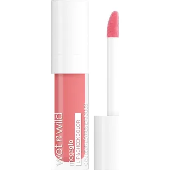 Přípravek na rty Wet n Wild MegaGlo krémová rtěnka na rty a tváře odstín Rosy Romance 6,5 ml