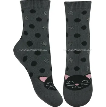 Dívčí oblečení WOLA Dětské ponožky u24.01p-vz.080 Barva: G80, Velikost: 24-26(16-17)