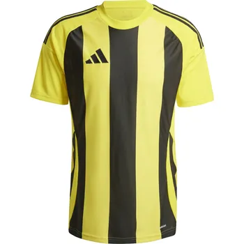 Pánské Tričko s krátkým rukávem ADIDAS STRIPED 24 JSY IW2146 – Žlutá XXL