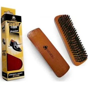 SETAHOME Kartáč dřevěný na obuv Premium