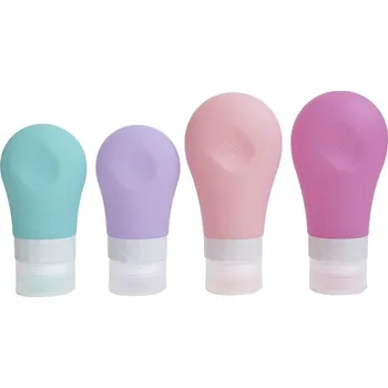 KUFRYPLUS Cestovní silikonové lahvičky 60 + 90 ml XND22, sada 4 ks