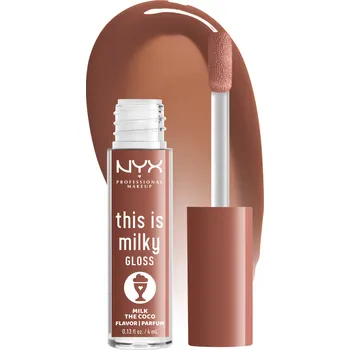 Lesk na rty NYX Professional Makeup This Is Milky Gloss Lesk na rty 20 Milk the Coco 4 ml