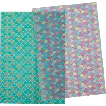 Papír Transparentní papír Šupiny 50x60 cm 115g/m2