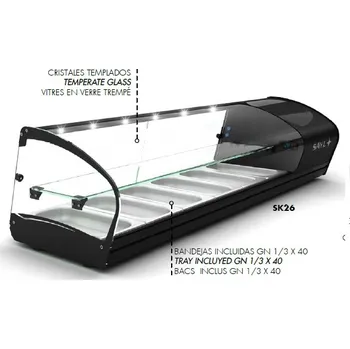 Stolní chlazená vitrína • SK28