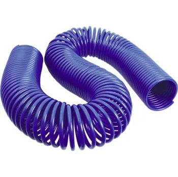 Zahradní hadice MEBRA PLASTIK Hadice spirálová PA11 8/10 mm 30/15m modrá