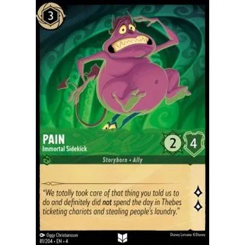 Sběratelská karetní hra URS 081/204 Pain - Immortal Sidekick Verze: NORMAL, Stav Produktu: Near Mint