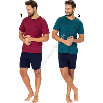 Pánské pyžamo Hotberg(M-Max) Pánské pyžamo Giuzeppe1065 Barva: 1-bordová, Velikost: XL