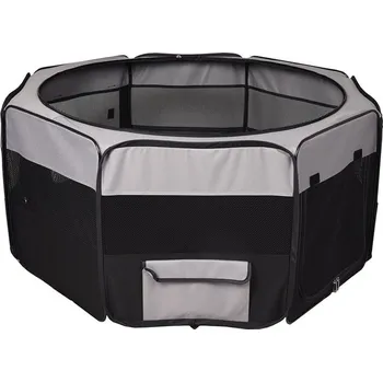 ohrádka pro malé zvíře Nylonový výběh pro štěňata nebo králíky FLAMINGO Smart Top Loft 84x84x43cm